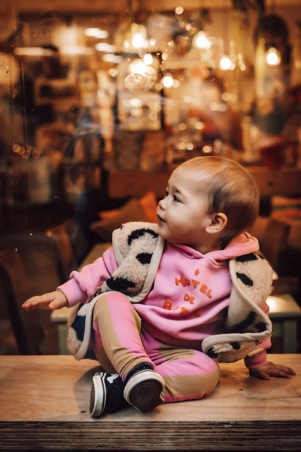 Alwero Alwero - Body Warmer Alpen Junior - Geopard - Pearls & Swines