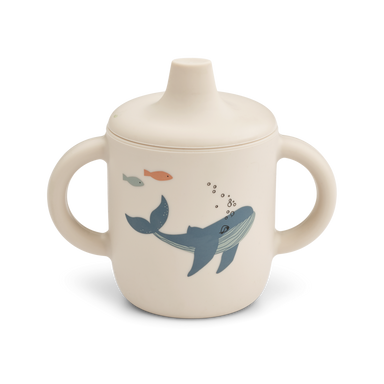 Liewood Liewood Neil Sippy Cup - Sea Creature/Sandy - Pearls & Swines