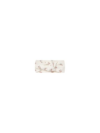 Quincy Mae Quincy Mae Knotted Headband - Summer Flower - Pearls & Swines
