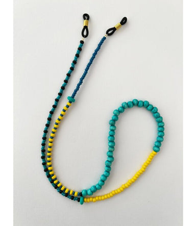 Bymelo Bymelo Sunglasses Cord - Turquoise - Pearls & Swines
