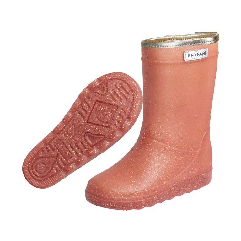 Enfant Enfant Thermo Boot - Glitter Rose - Pearls & Swines