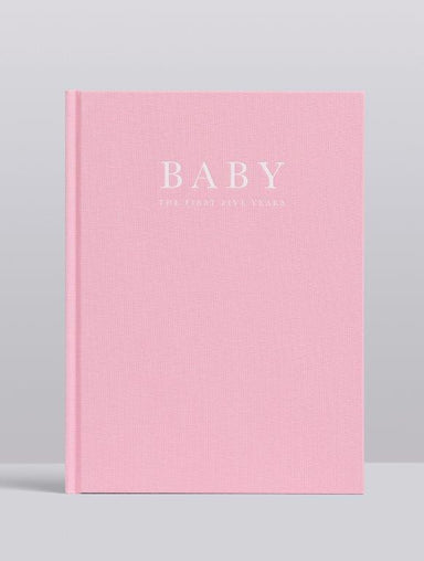 Write to me Write To Me Baby Journal - The First Five Years (Pink) - Pearls & Swines