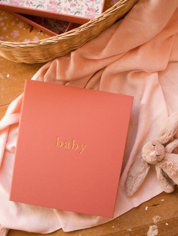 Write to me Write To Me Baby Journal (boxed) - Your First Five Years - Blush - Pearls & Swines