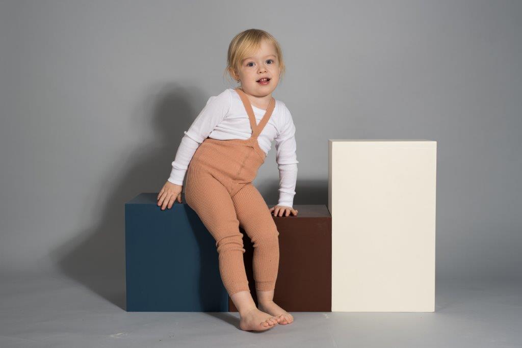 Silly Silas Silly Silas Footless Cotton Tights - Light Brown - Pearls & Swines
