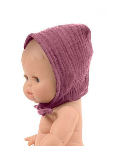 Minikane Minikane Baby Doll Hat - Rose Orchidée - Pearls & Swines