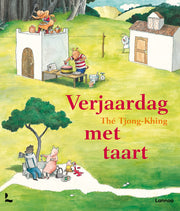 Pearls and Swines Verjaardag met taart - Prentenboek - Pearls & Swines