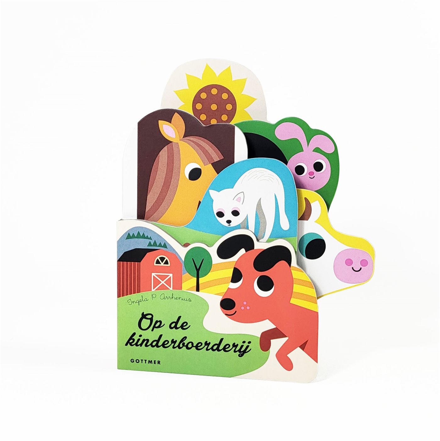 Op de kinderboerderij - Kartonboek