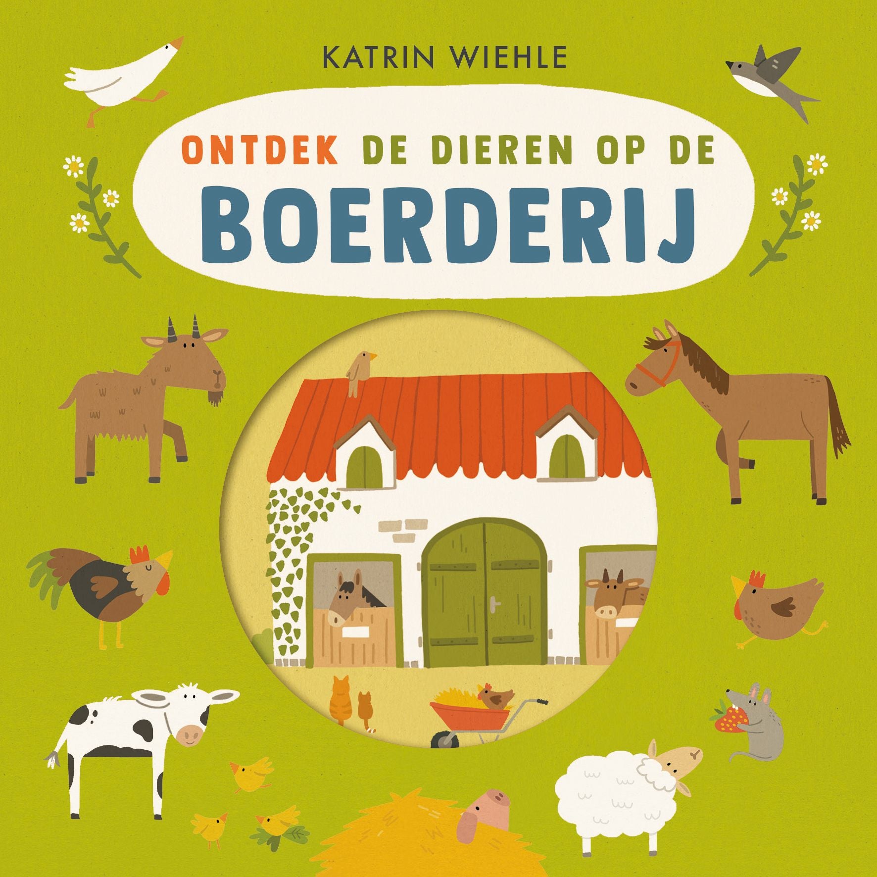 Pearls and Swines Ontdek de dieren op de boerderij - Kartonboek - Pearls & Swines