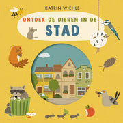 Pearls and Swines Ontdek de dieren in de stad - Kartonboek - Pearls & Swines