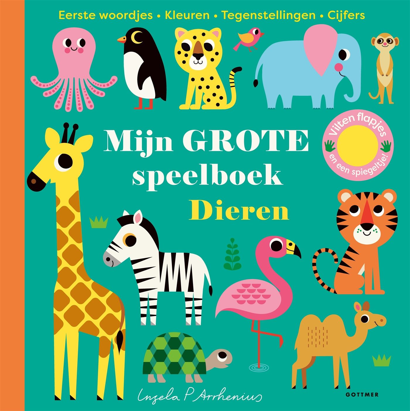 Pearls and Swines Mijn grote speelboek - Dieren - Flapjesboek - Pearls & Swines