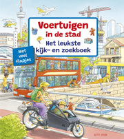 Pearls and Swines Voertuigen in de stad - Kijk- en zoek boek - Kartonboek - Pearls & Swines