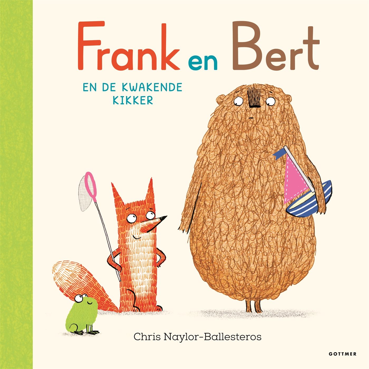 Pearls and Swines Frank en Bert - en de kwakende kikker - Prentenboek - Pearls & Swines
