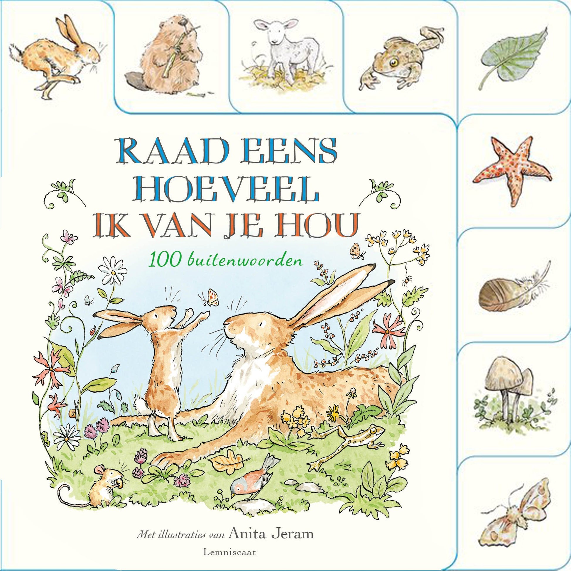 Pearls & Swines Raad een hoeveel ik van je hou - 100 buitenwoorden - Kartonboek - Pearls & Swines