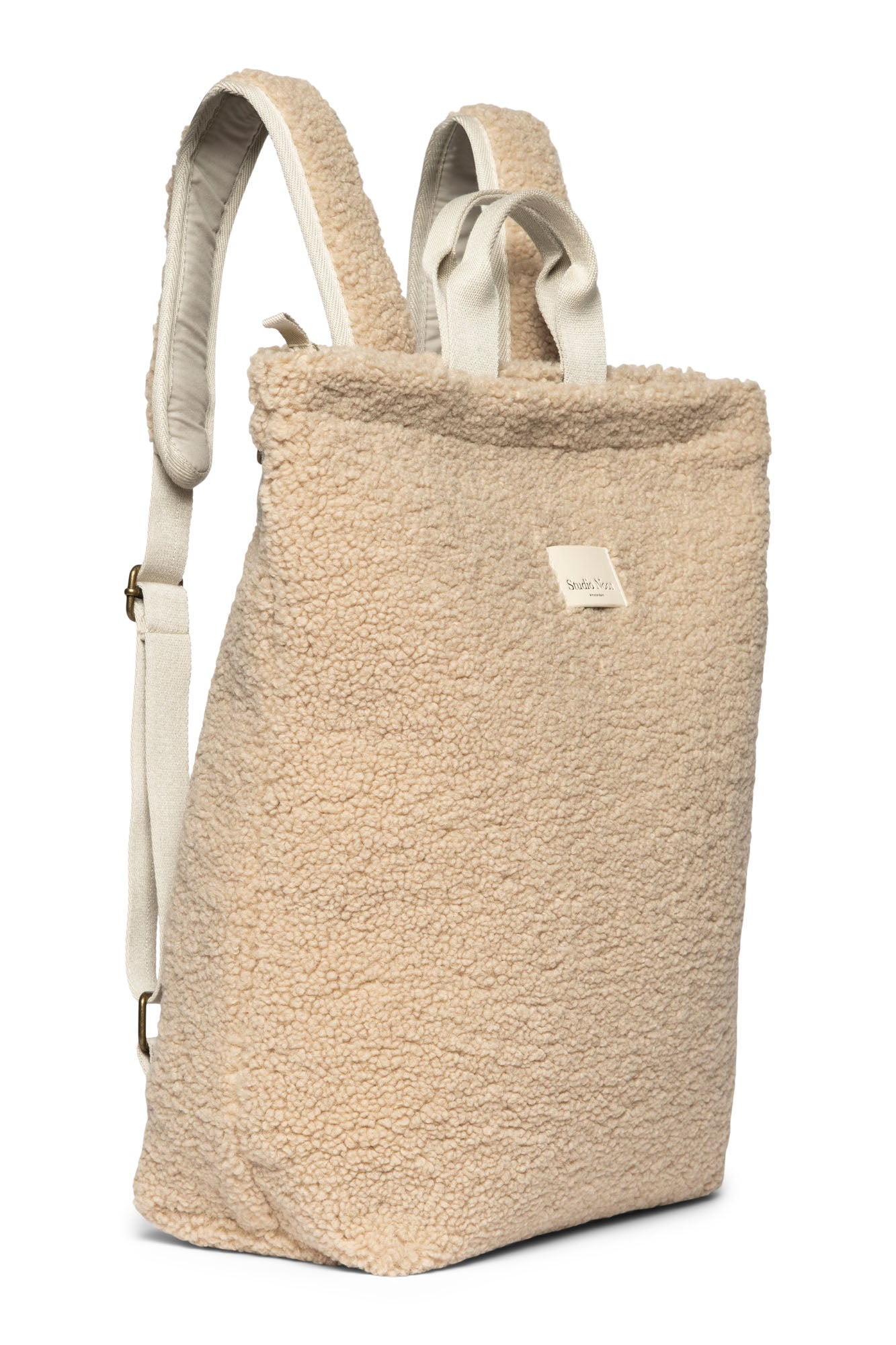 Pearls & Swines Studio Noos - Teddy Adult Backpack - Ecru - Pearls & Swines