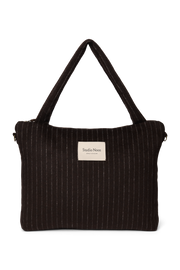 Studio Noos - Flannel Diaperbag - Dark Blue Chalkstripe