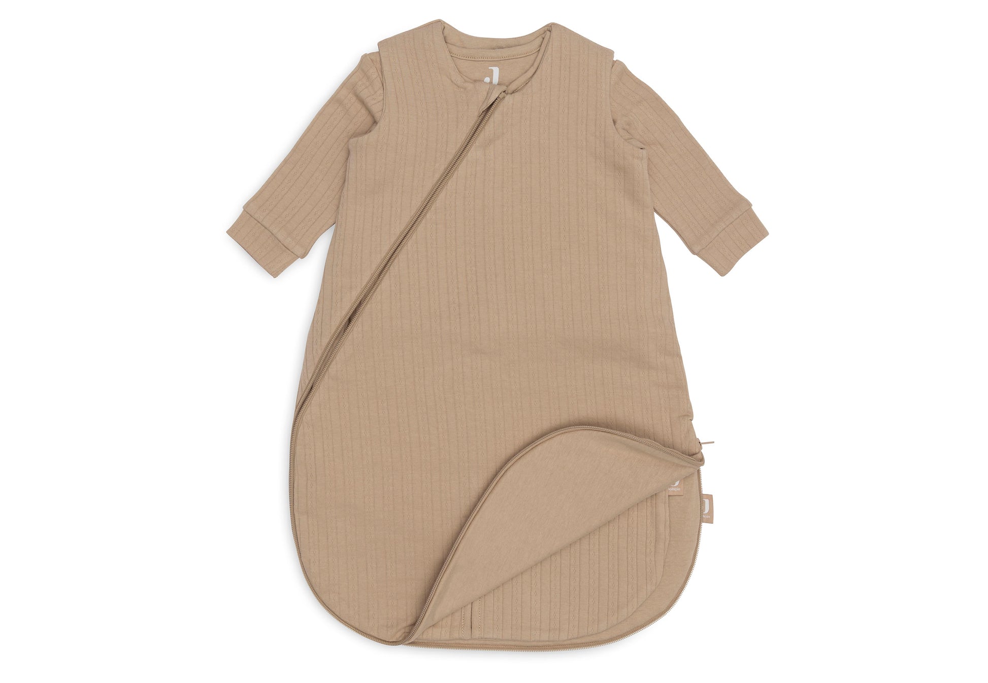 Jollein Jollein - Baby Sleeping Bag Newborn - Ajour Biscuit - Pearls & Swines