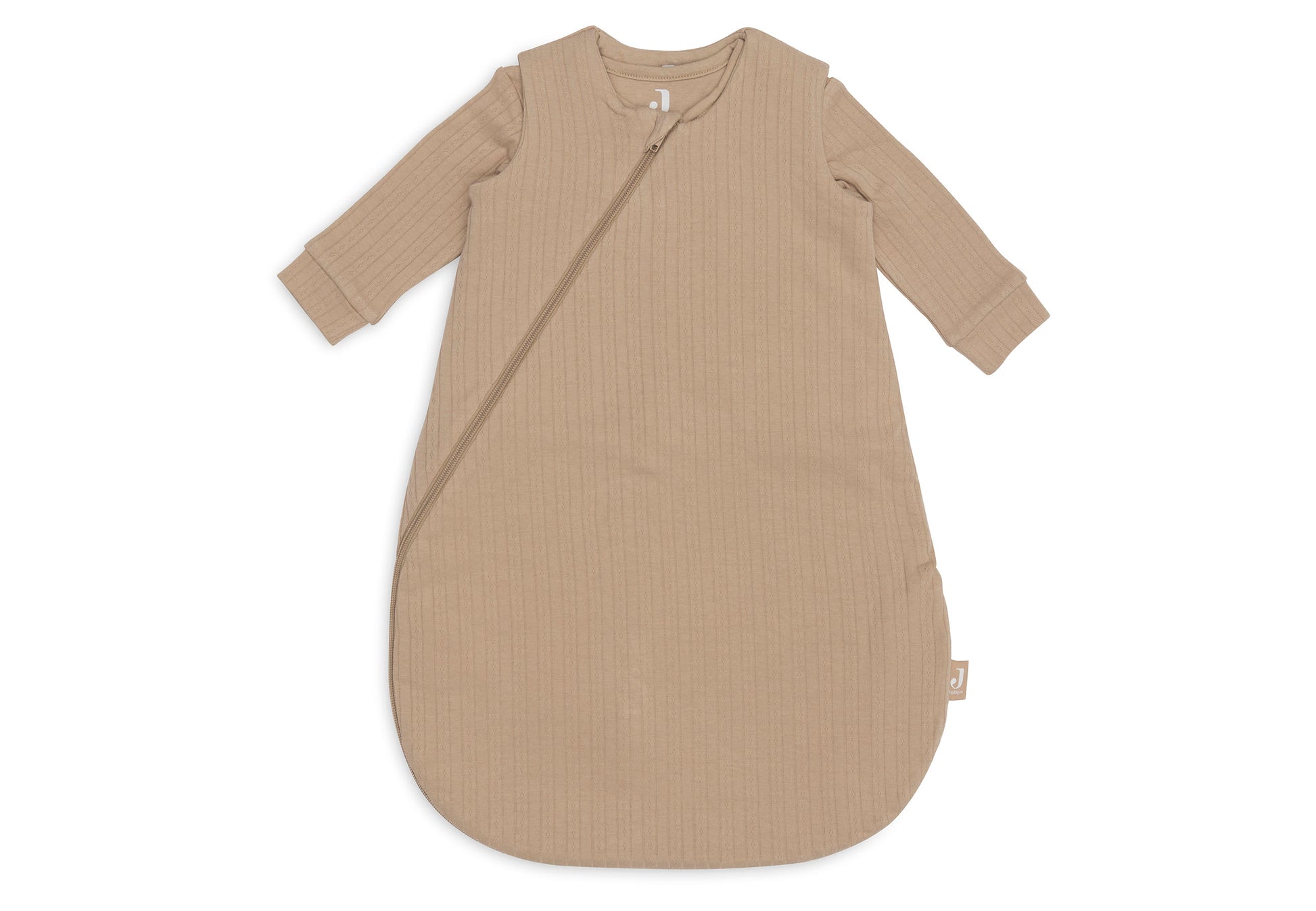 Jollein Jollein - Baby Sleeping Bag Newborn - Ajour Biscuit - Pearls & Swines