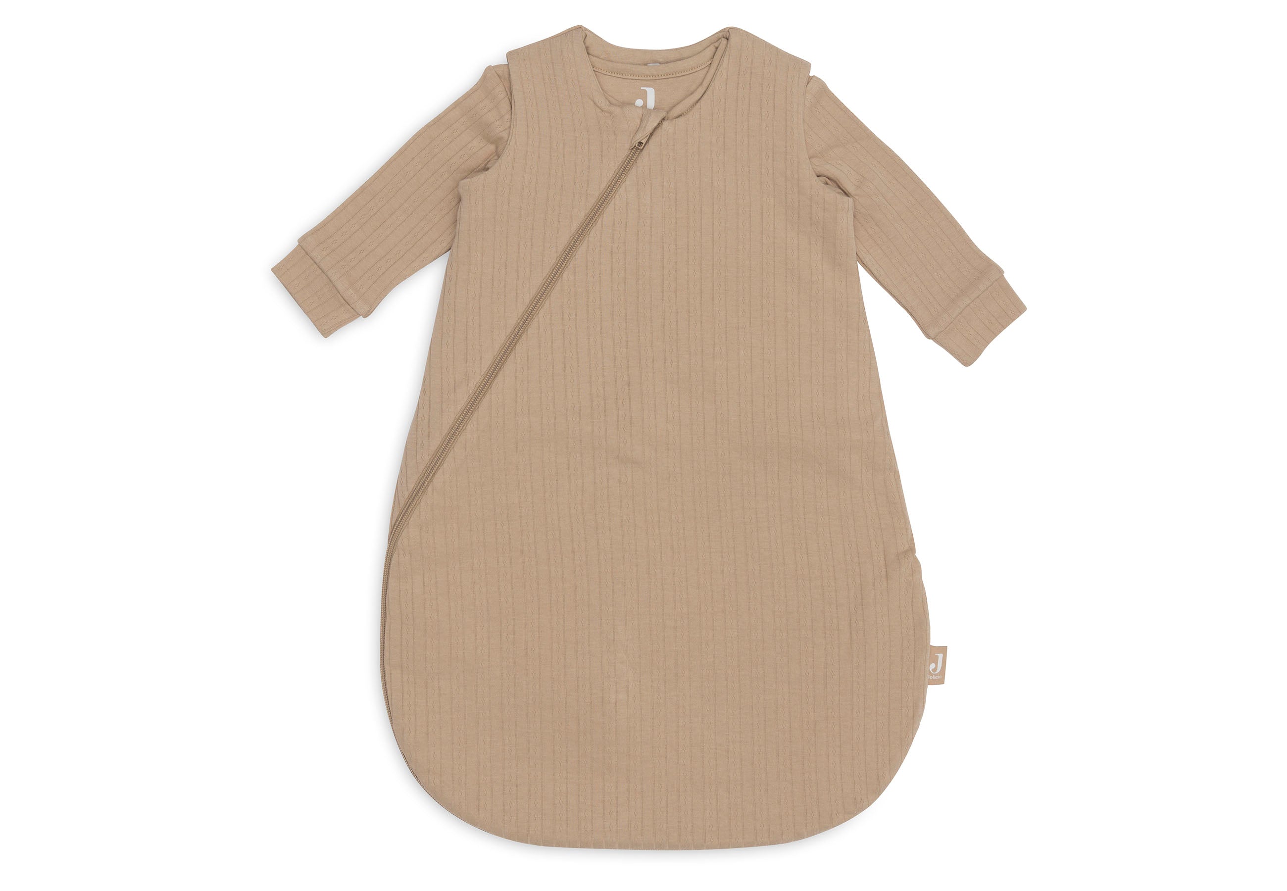 Jollein Jollein - Baby Sleeping Bag Newborn - Ajour Biscuit - Pearls & Swines