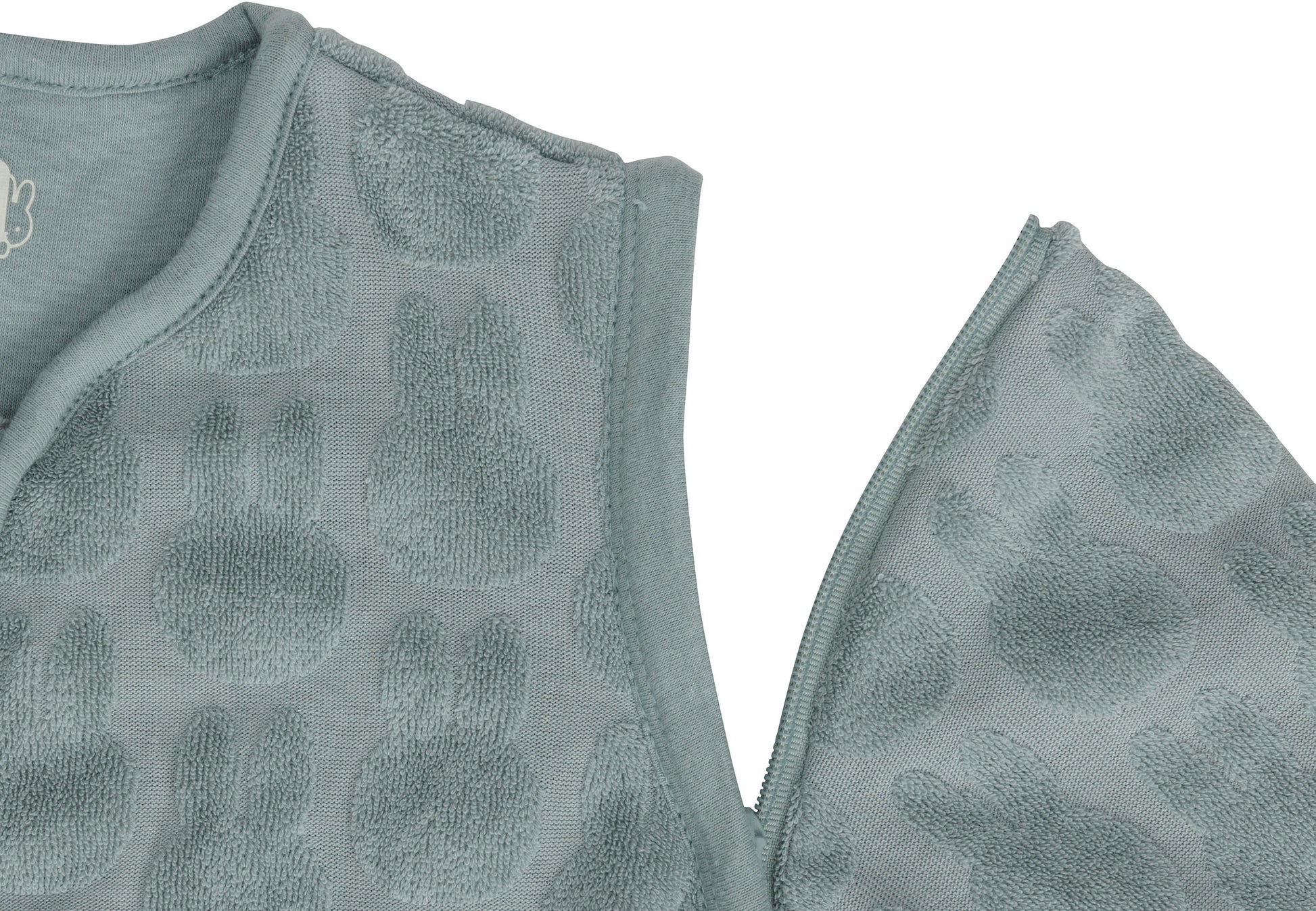 Jollein Jollein - Baby Sleeping Bag with Removable Sleeves - Miffy Jacquard - Sea Green - Pearls & Swines