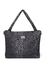 Pearls & Swines Studio Noos - Puffy Diaperbag - Antra Leopard - Pearls & Swines