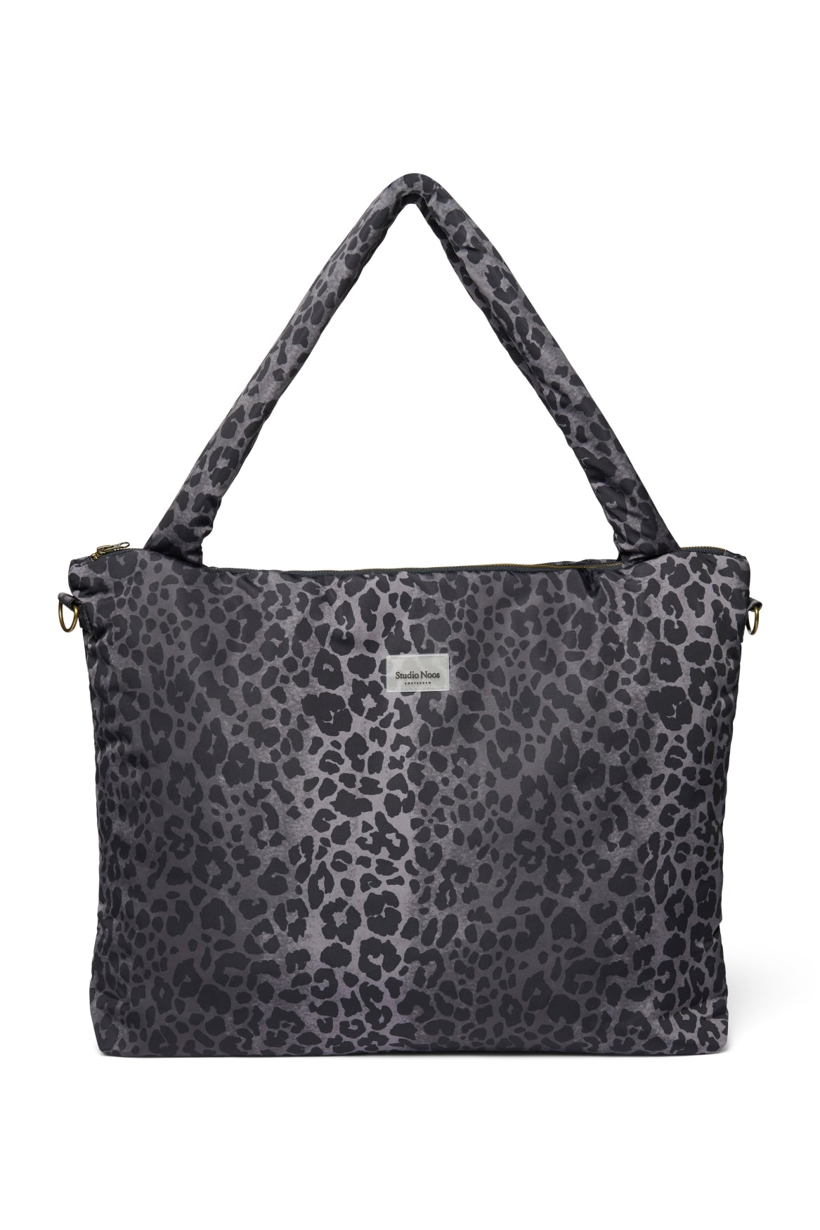 Pearls & Swines Studio Noos - Puffy Diaperbag - Antra Leopard - Pearls & Swines