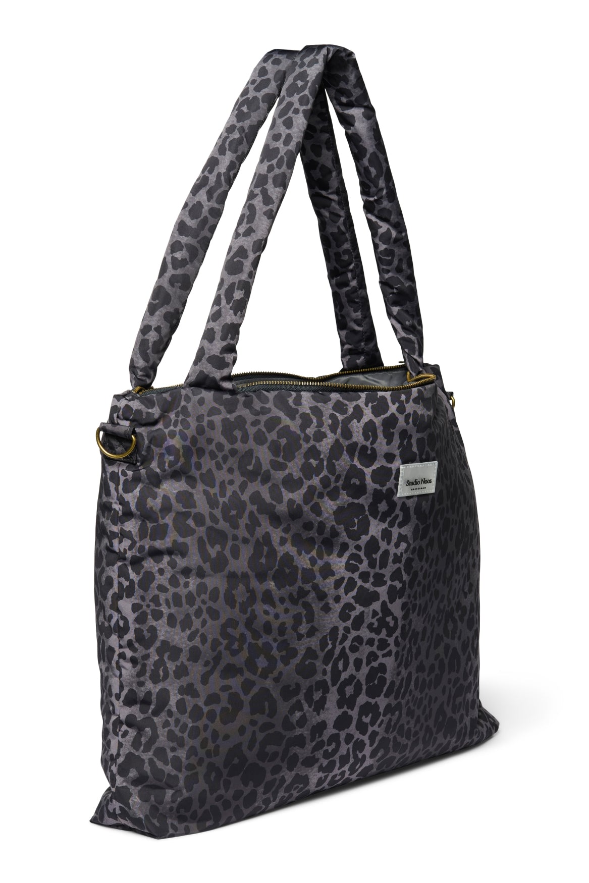 Pearls & Swines Studio Noos - Puffy Diaperbag - Antra Leopard - Pearls & Swines