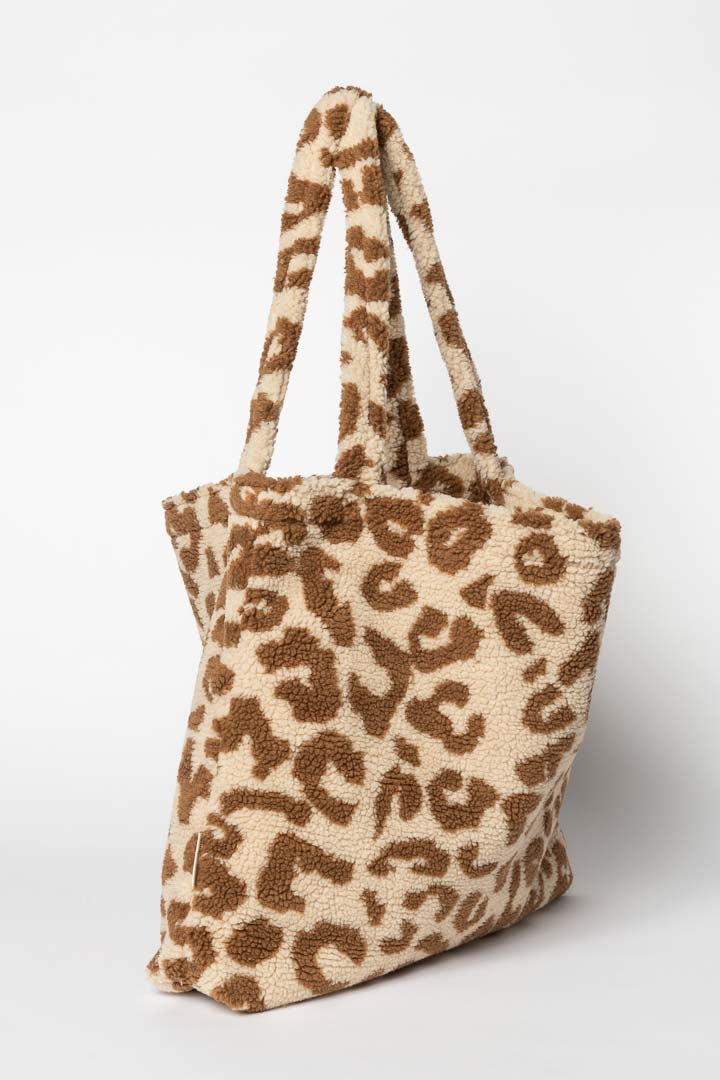 Pearls & Swines Studio Noos - Teddy Mom bag - Ecru Leopard - Pearls & Swines