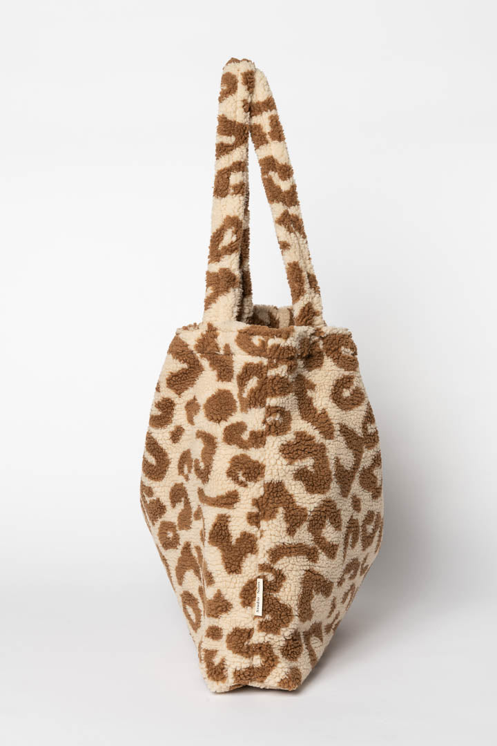 Pearls & Swines Studio Noos - Teddy Mom bag - Ecru Leopard - Pearls & Swines