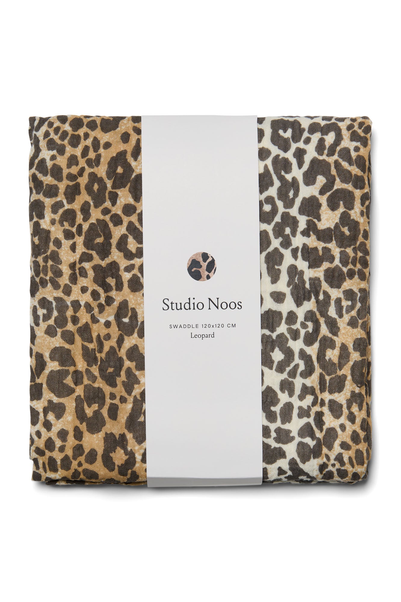 Pearls and Swines Studio Noos - Swaddle Large - Leopard - Pearls & Swines