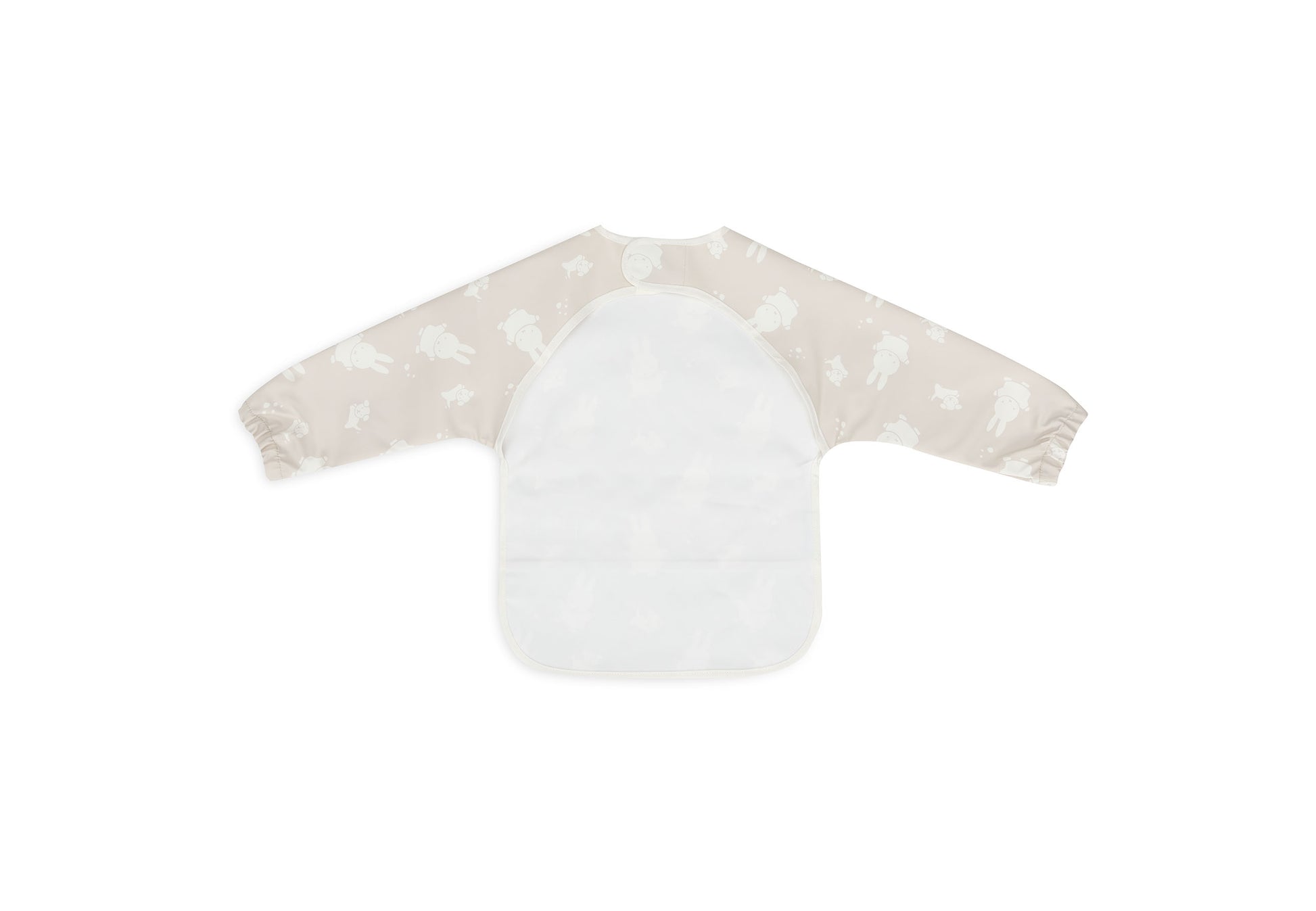 Jollein Jollein - Bib Waterproof long sleeves - Miffy - Nougat - Pearls & Swines