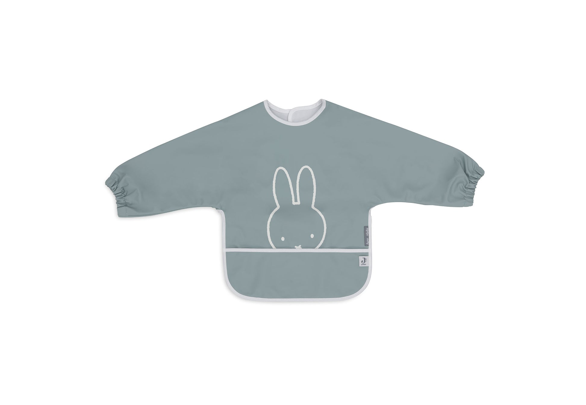 Jollein Jollein - Bib Waterproof long sleeves - Miffy - Sea Green - Pearls & Swines