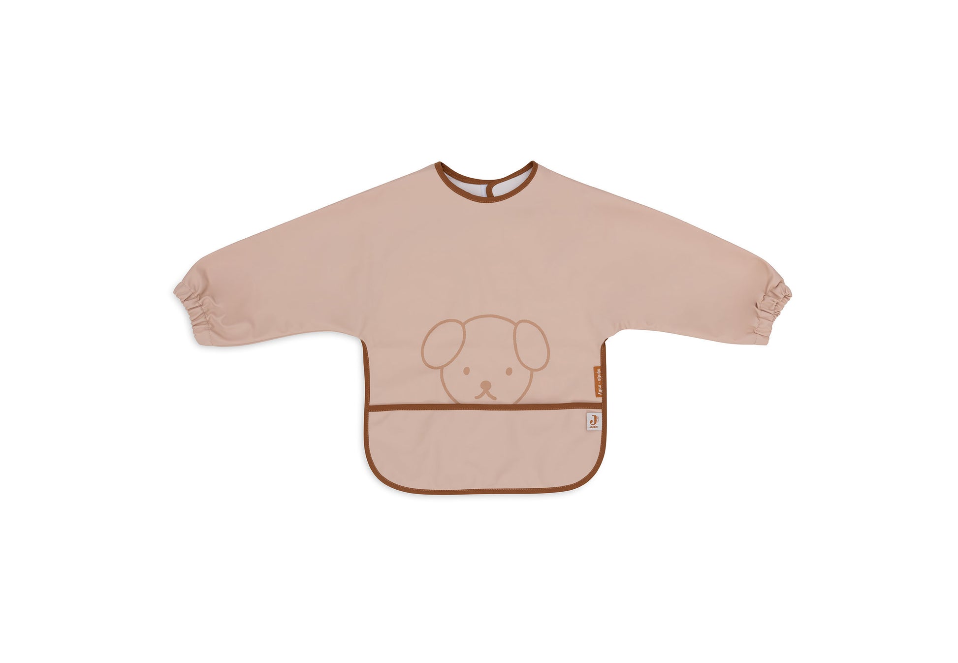 Jollein Jollein - Bib Waterproof long sleeves - Miffy - Wild Rose - Pearls & Swines