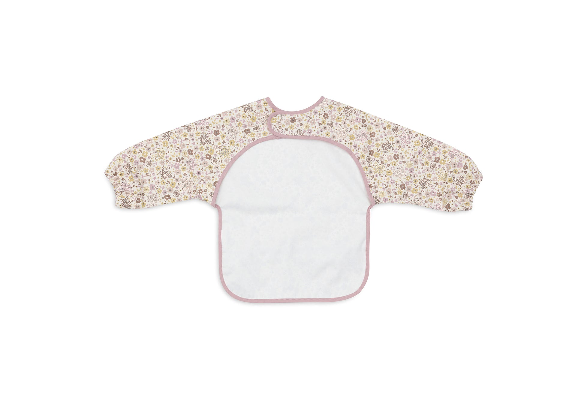 Jollein Jollein - Bib Waterproof long sleeves - Flower Fairies - Pearls & Swines