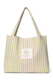 Pearls & Swines Studio Noos - Titane Cotton Mom bag - Striped - Pearls & Swines