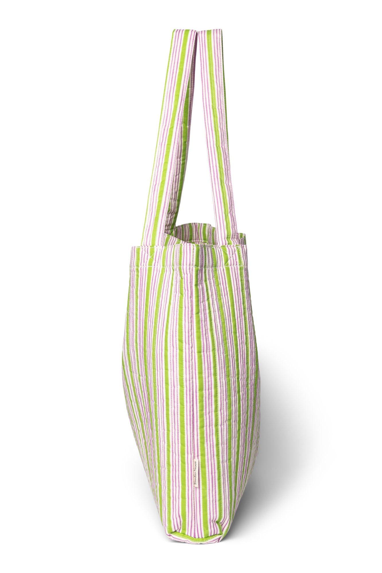Pearls & Swines Studio Noos - Titane Cotton Mom bag - Striped - Pearls & Swines