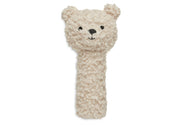 Jollein Jollein - Rattle Teddy Bear - Naturel - Pearls & Swines