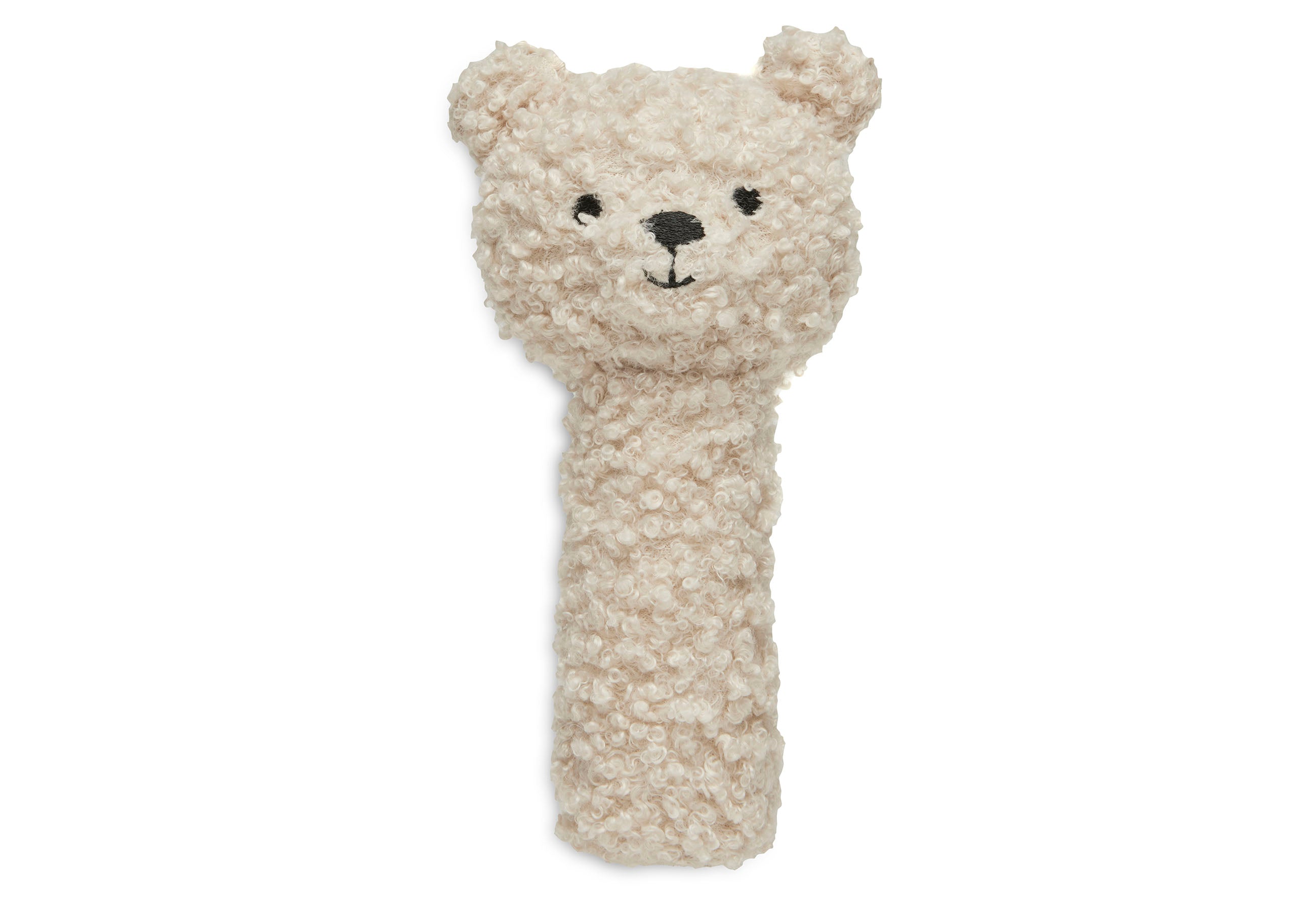 Jollein Jollein - Rattle Teddy Bear - Naturel - Pearls & Swines