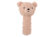 Jollein Jollein - Rattle Teddy Bear - Wild Rose - Pearls & Swines