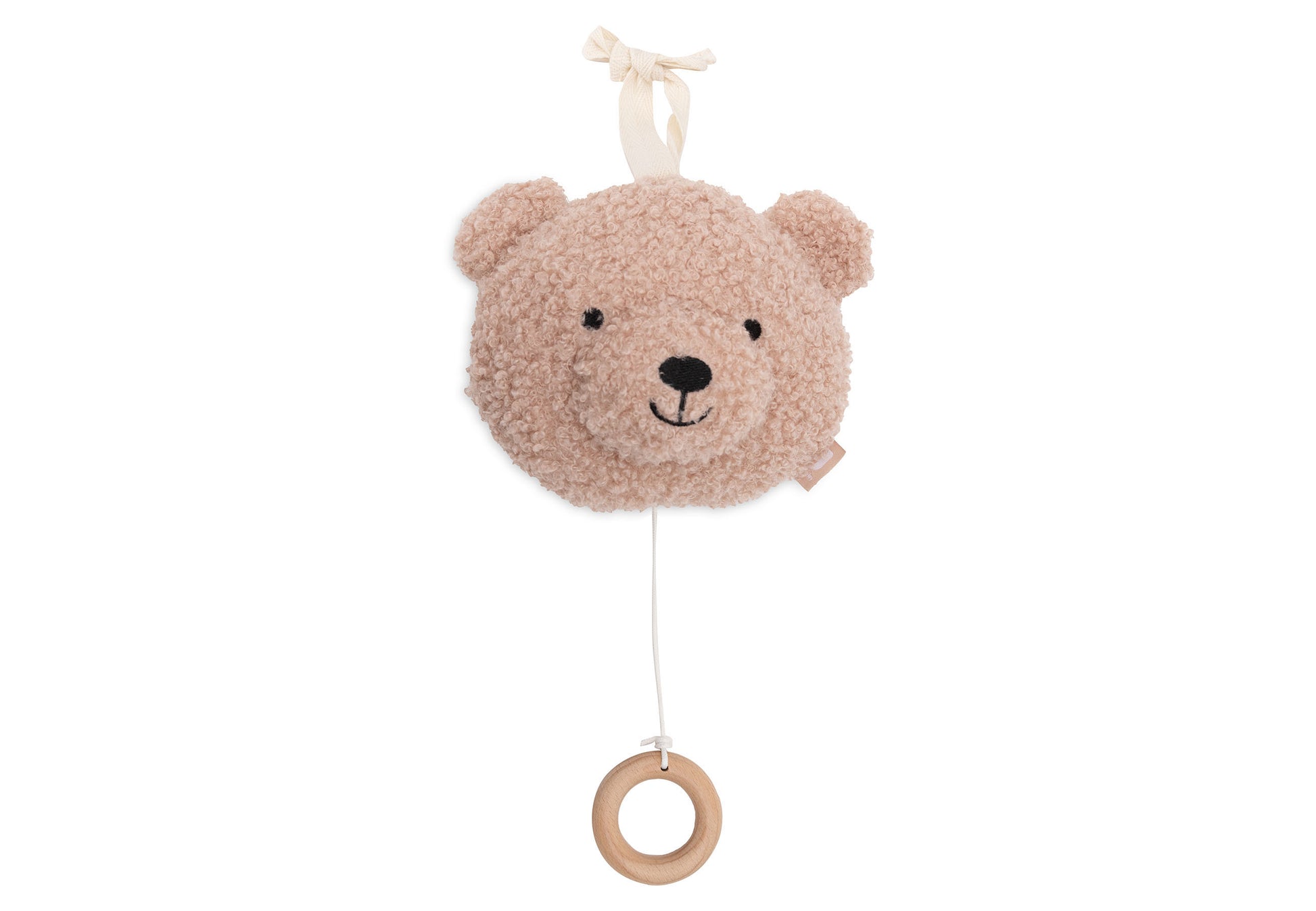 Jollein Jollein - Musical Hanger Teddy Bear - Wild Rose - Pearls & Swines