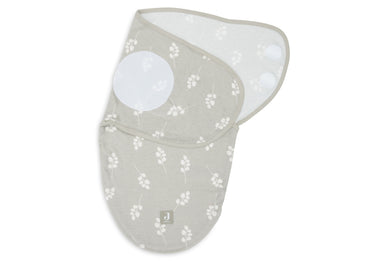 Jollein Jollein Baby Sleeping Bag Wrapper Twig - Olive Green - Pearls & Swines