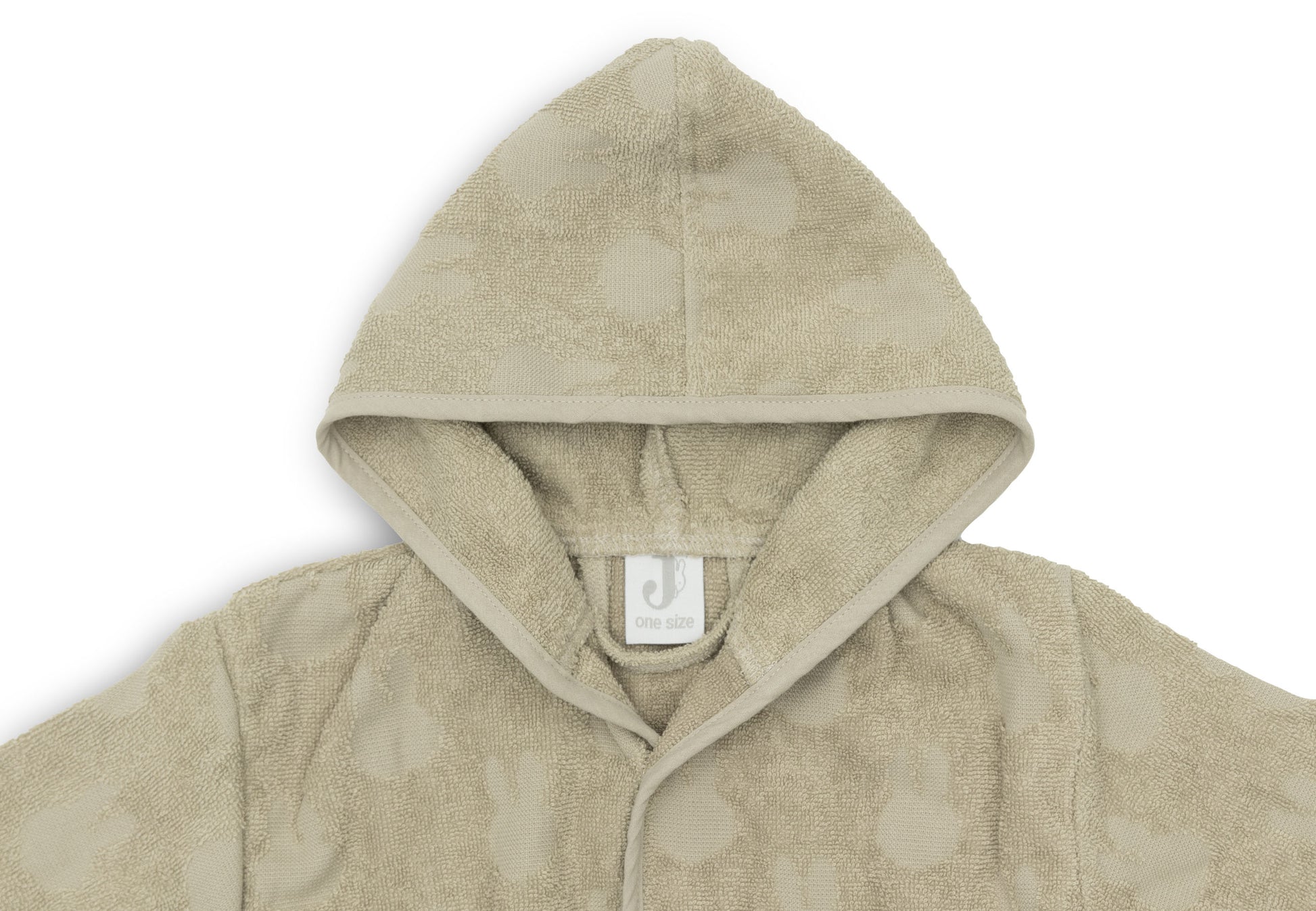 Jollein Jollein - Bathrobe Terry Miffy Jacquard - Olive Green - Pearls & Swines