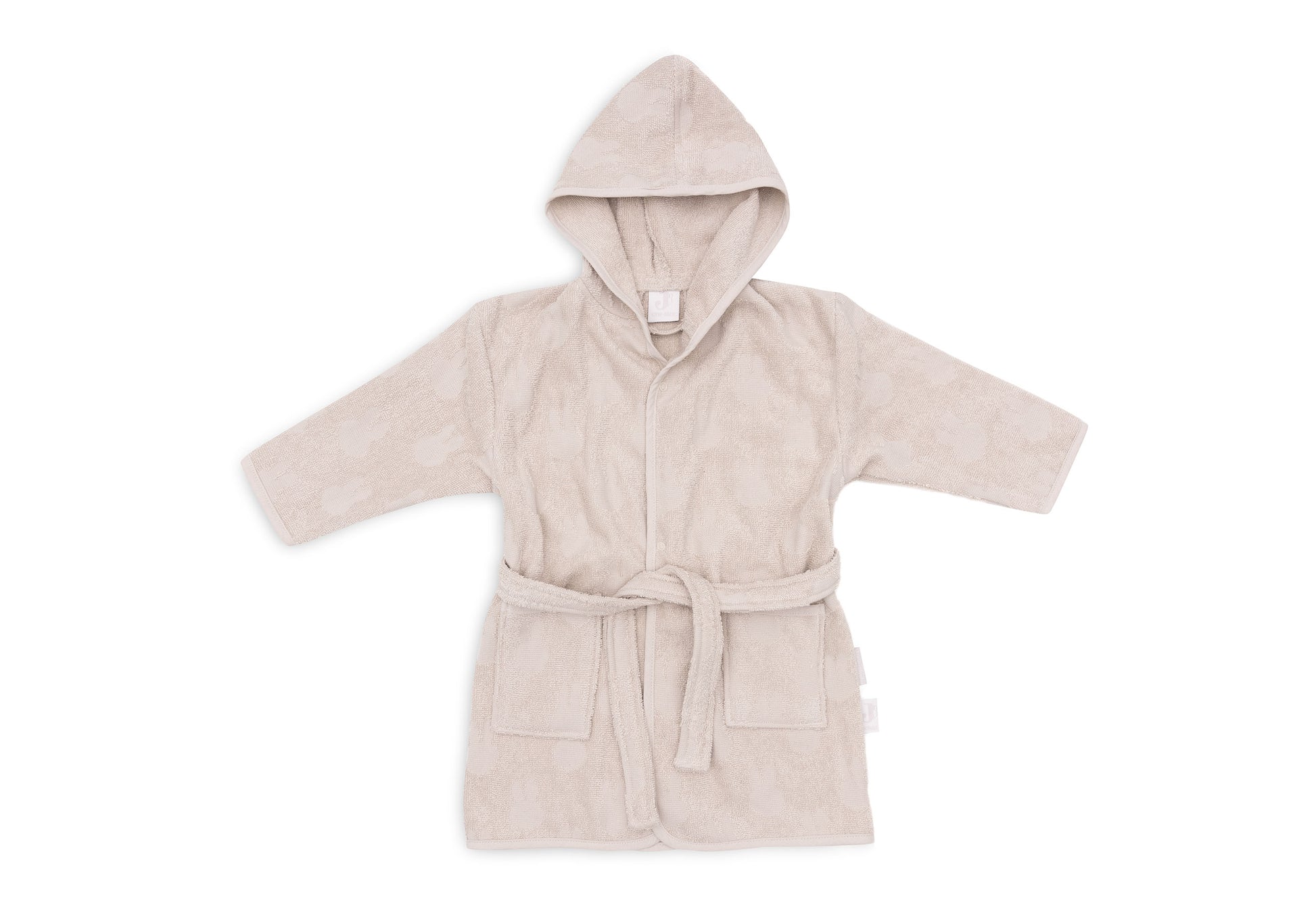 Jollein Jollein - Bathrobe Terry Miffy Jacquard - Nougat - Pearls & Swines