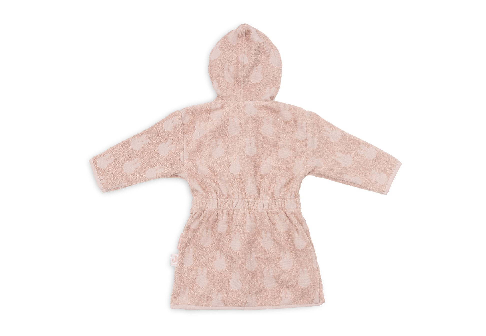 Jollein Jollein Bathrobe Terry Miffy Jacquard - Wild Rose - Pearls & Swines