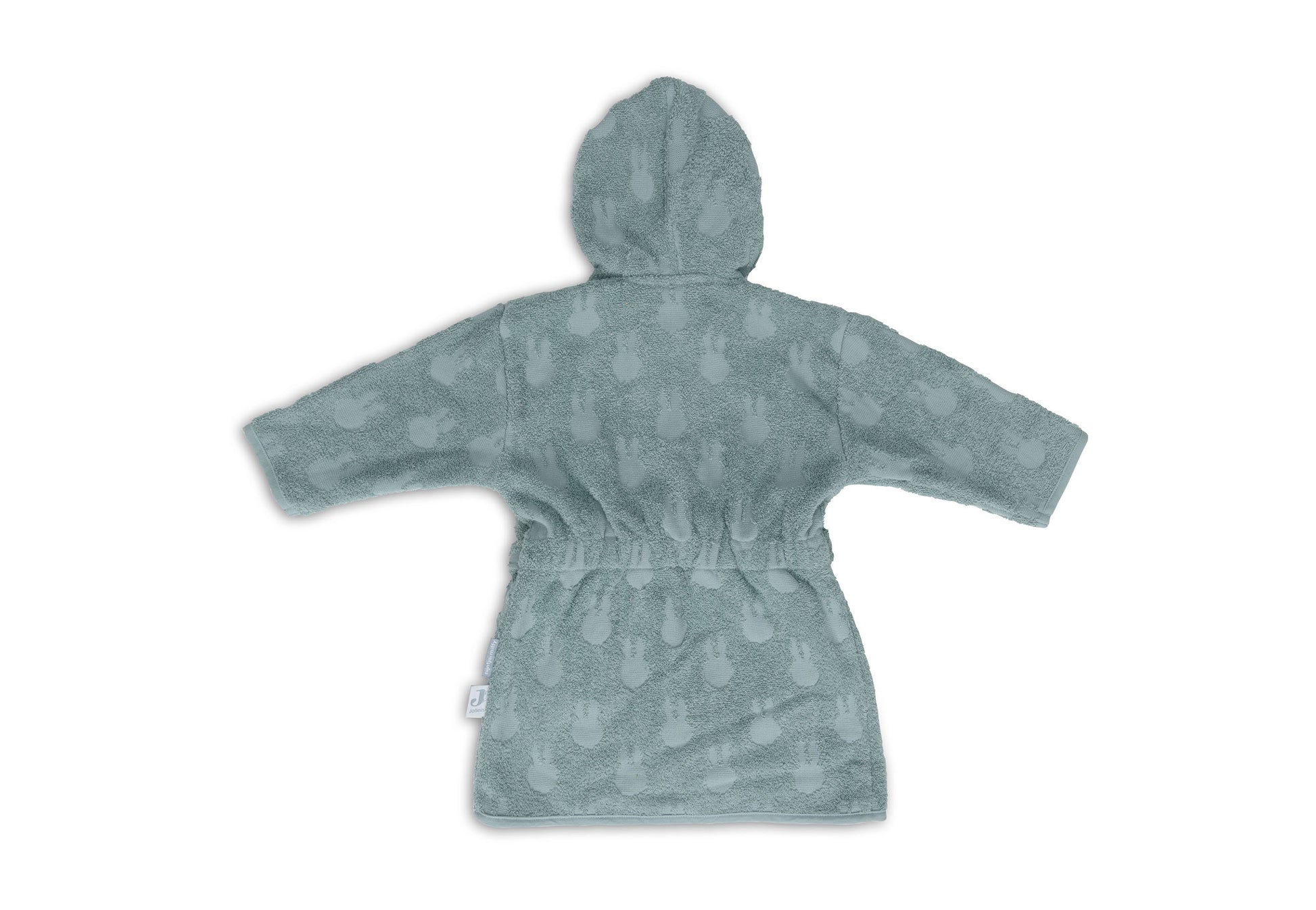 Jollein Jollein - Bathrobe Terry Miffy Jacquard - Sea Green - Pearls & Swines