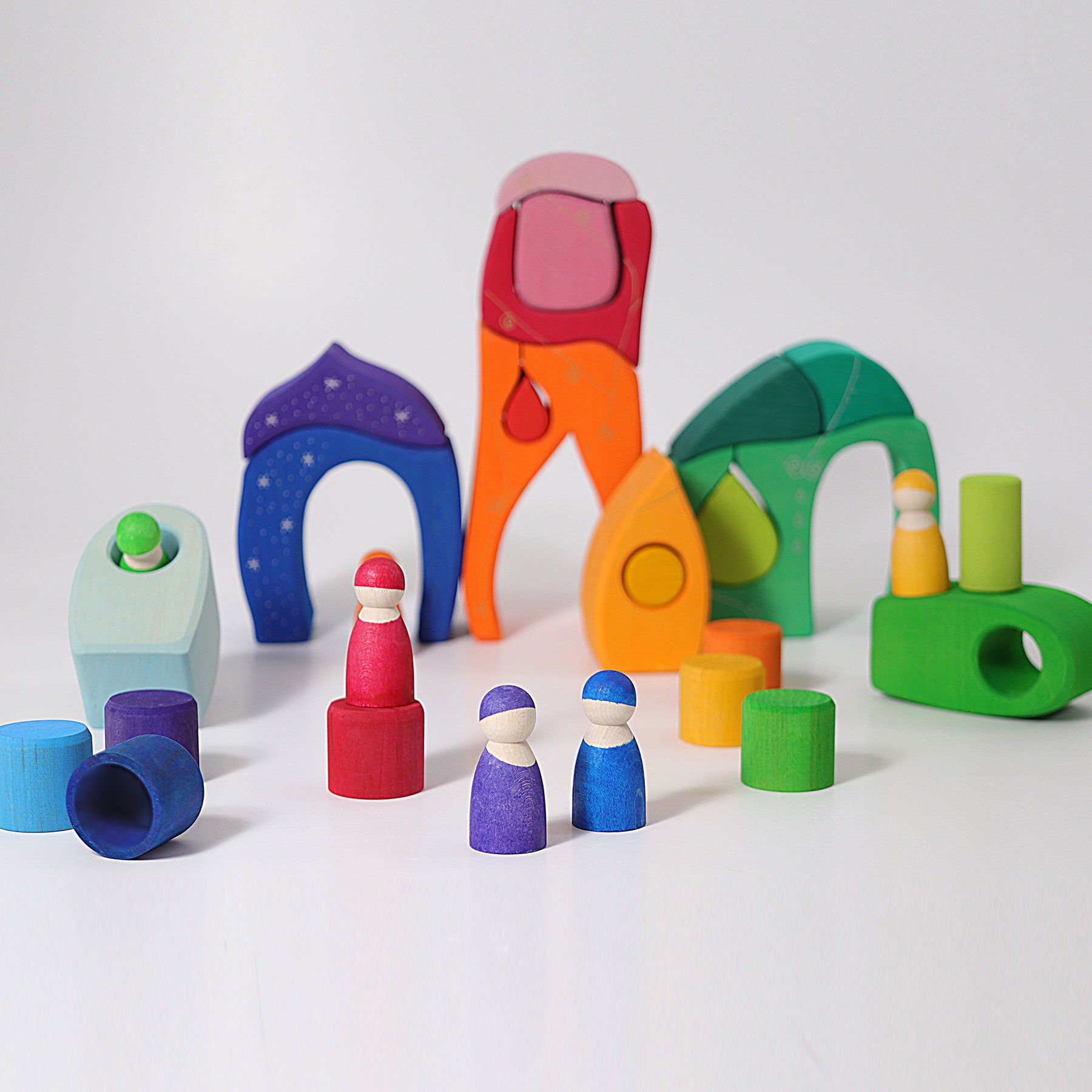 GRIMMS GRIMMS - Fairy Tale Village - Multi color - Pearls & Swines