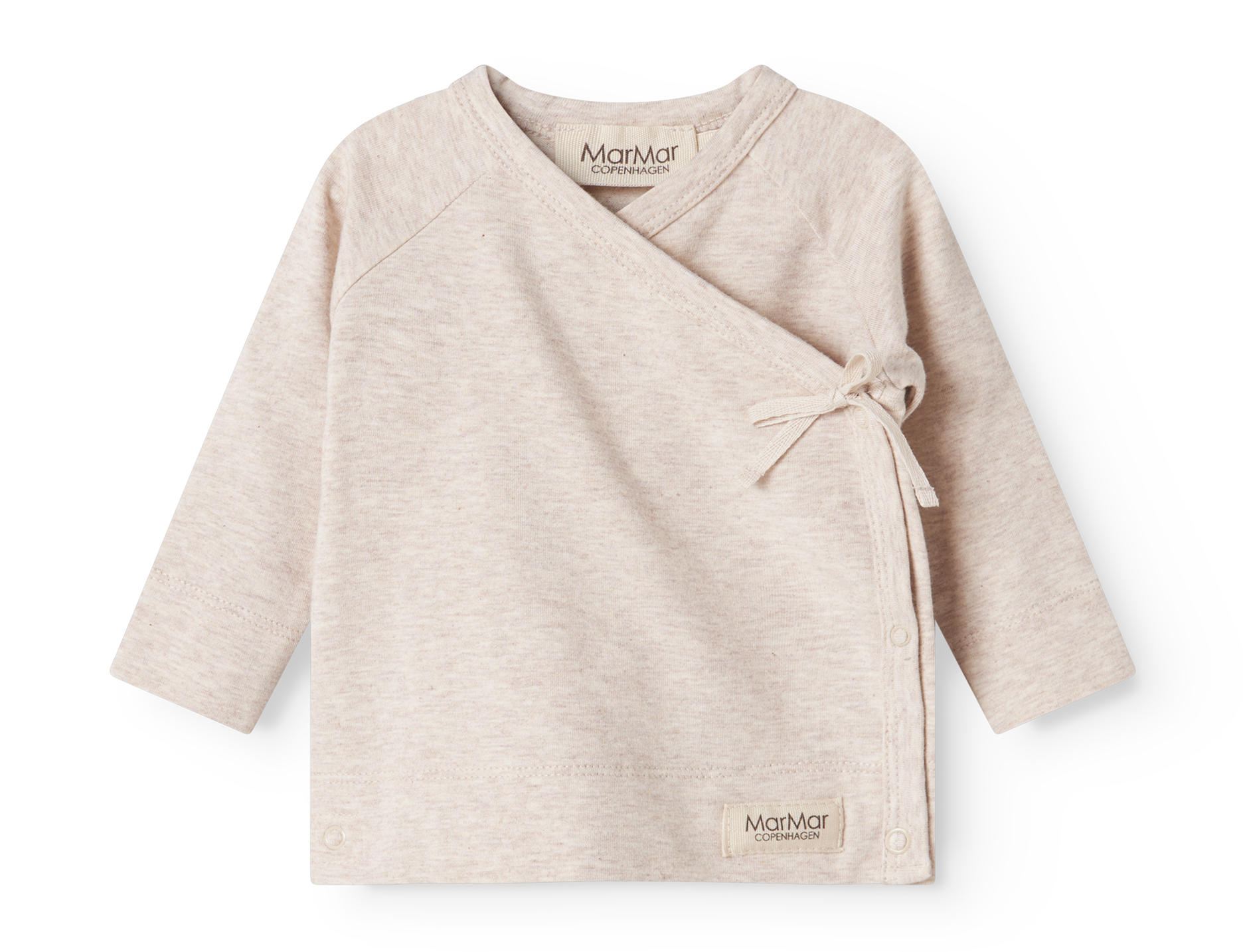 MarMar Copenhagen MarMar Copenhagen - Tut Wrap Modal Premature - Light Beige Mel - Pearls & Swines