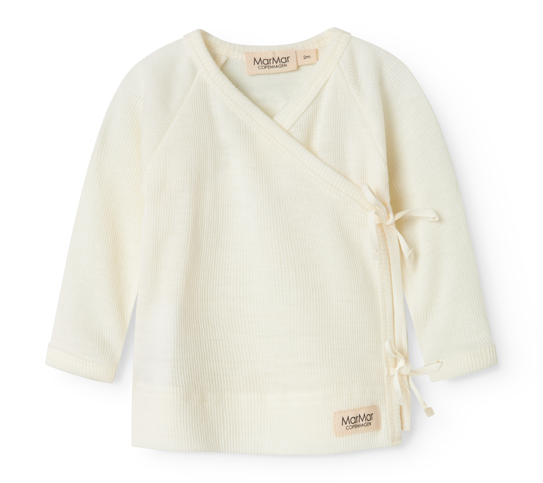 MarMar Copenhagen MarMar Copenhagen - Tut Wool Rib Premature - Naturel - Pearls & Swines