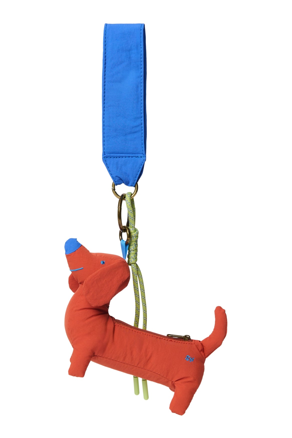 Pearls and Swines Studio Noos - Bag Charm - Sausage Dog - Pearls & Swines
