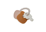 Jollein Jollein - Teething Ring Silicone - Teddy Bear - Pearls & Swines