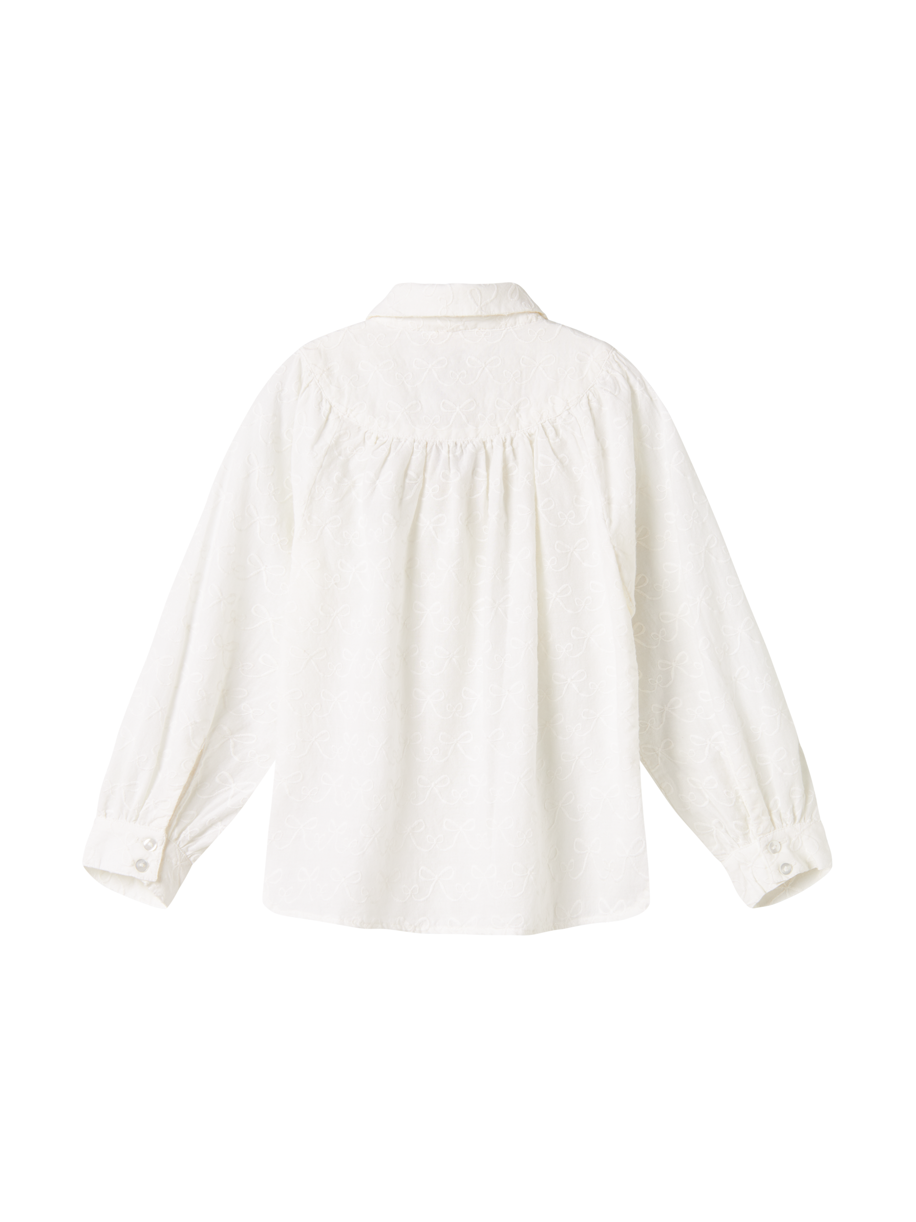 MarMar Copenhagen MarMar Copenhagen - Trissa Cotton BowTops - White - Pearls & Swines